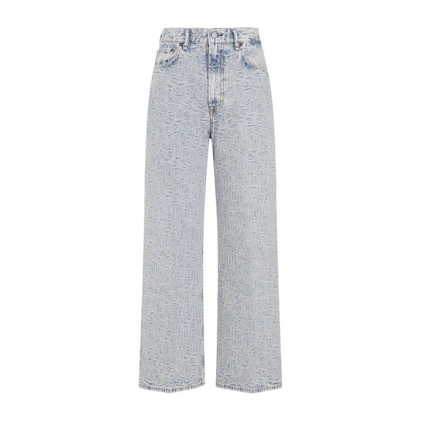 Acne Studios Logo-Patch Denim Jeans