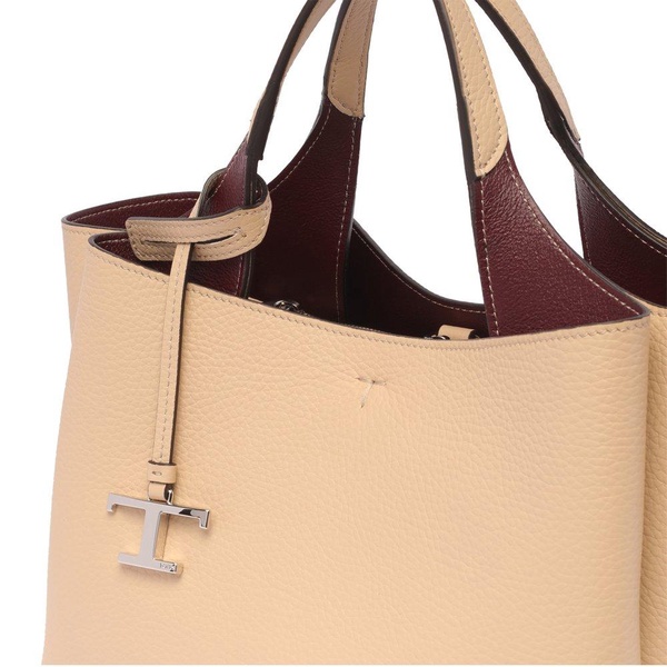 Tod's Logo Plaque Top Handle Bag