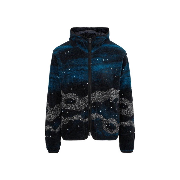 Dior Homme X Peter Doig Zipped Hooded Blouson