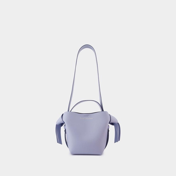 ACNE STUDIOS Elegant Mini Blue Leather Crossbody Bag