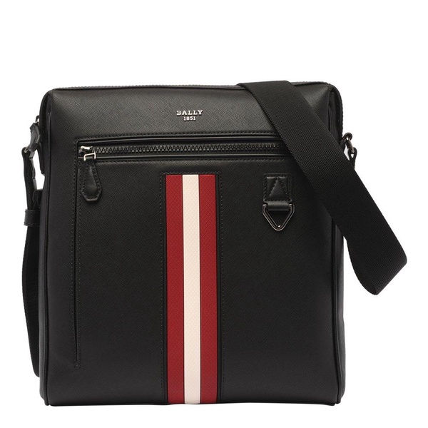 Bally Mecoy Logo Plaque Zipped Crossbody Bag