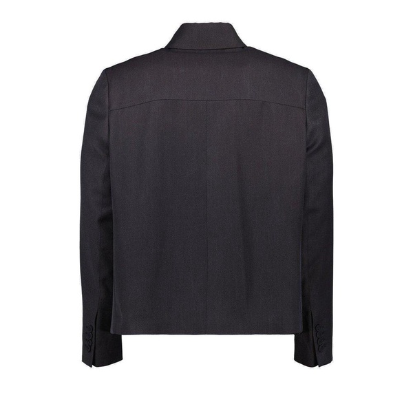 Dior Homme Logo Detailed Zip-Up Jacket