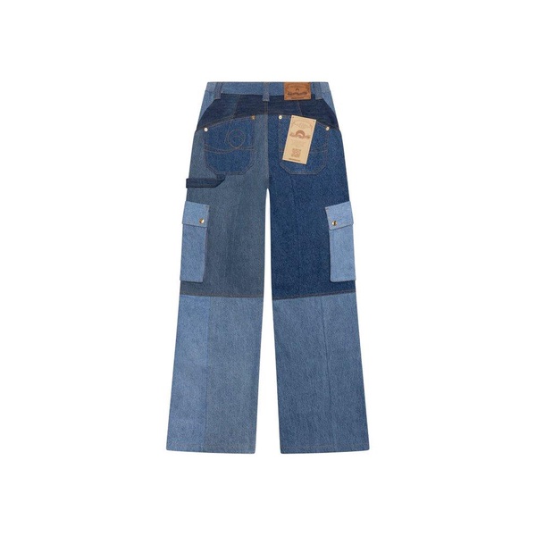 Marine Serre Regenerated High-Rise Jeans