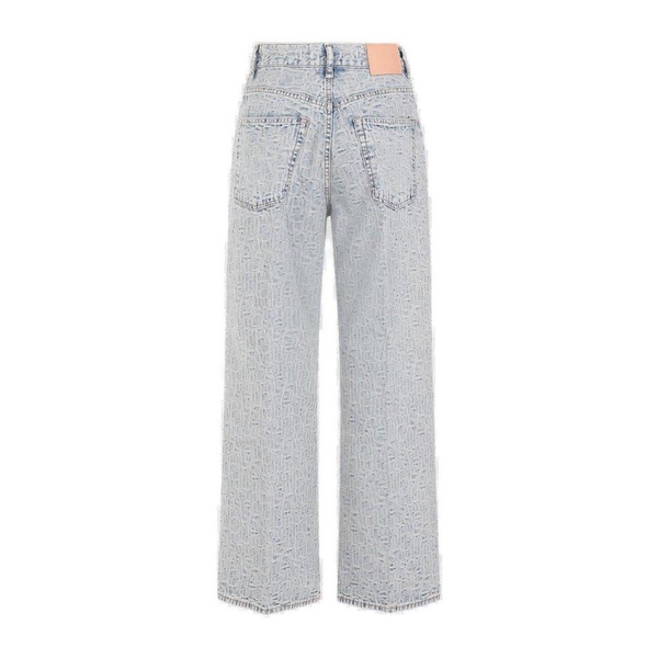 Acne Studios Logo-Patch Denim Jeans