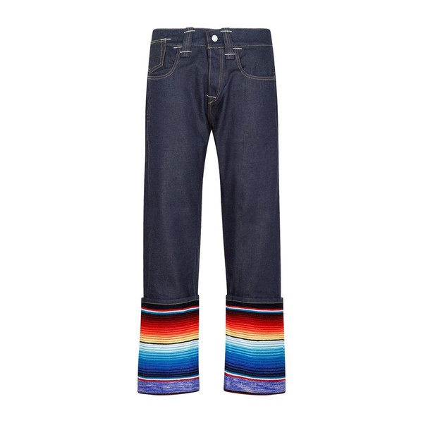 Junya Watanabe MAN Stripe Detailed Denim Jeans