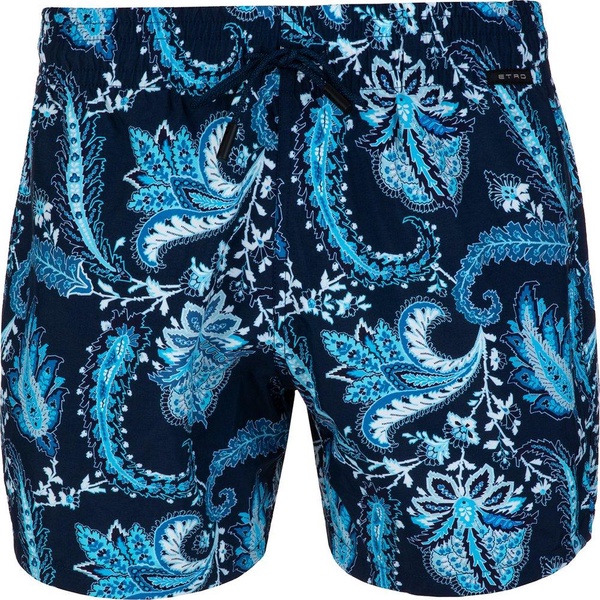 Etro Paisley-Printed Straight-Leg Swim Shorts