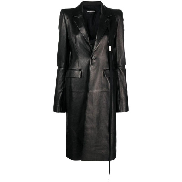 Ann Demeulemeester Collared Buttoned Coat