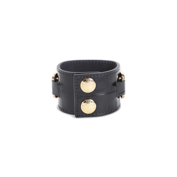 TOM FORD Croc-Embossed Cuff Bracelet - 4cm Height