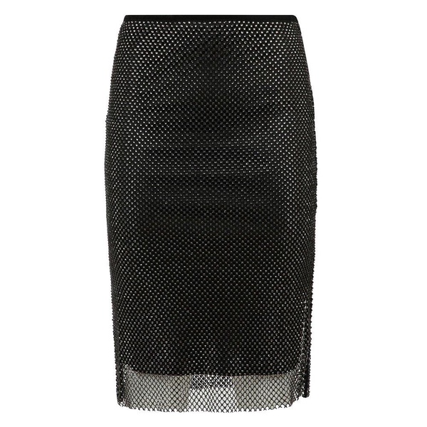 Sportmax Embellished A-Line Midi Skirt