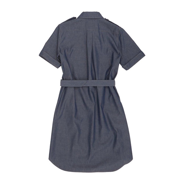 Loro Piana Belted Short-Sleeve Shirt Dress