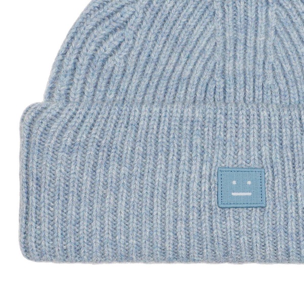 Acne Studios Small Face Logo Beanie