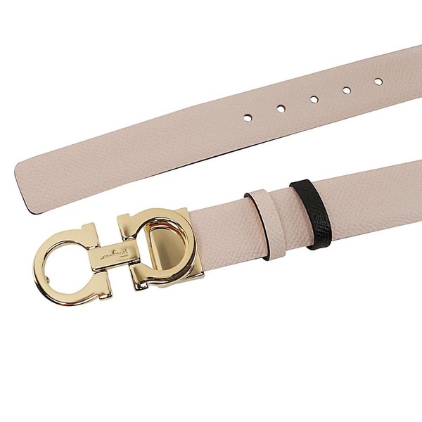 Ferragamo Gancini Plaque Reversible Belt