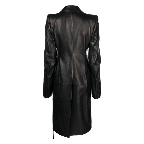 Ann Demeulemeester Collared Buttoned Coat