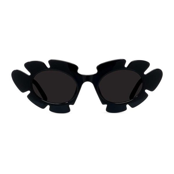 Black Paula's Ibiza Flower Sunglasses