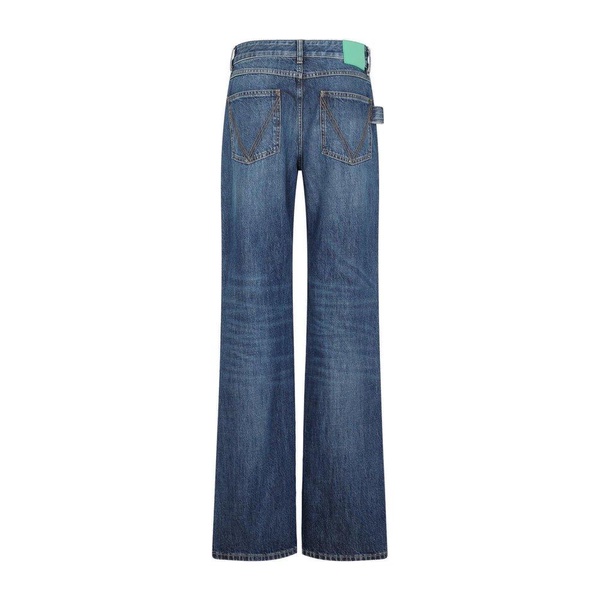 Bottega Veneta Medium Washed Straight Denim Jeans