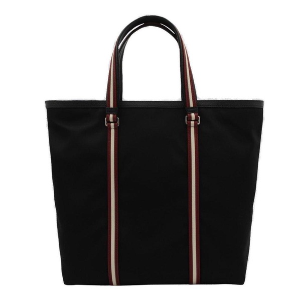 Bally Stripe-Detailed Tote Bag