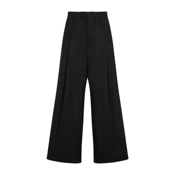 Dries Van Noten Pleat Detailed Wide Leg Trousers