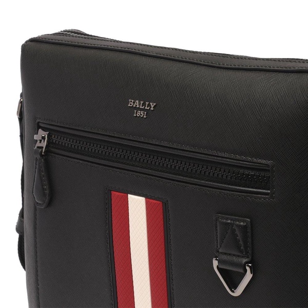 Bally Mecoy Logo Plaque Zipped Crossbody Bag