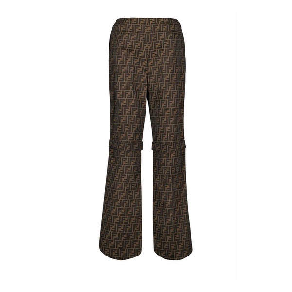 Fendi FF Motif Straight-Leg Trousers