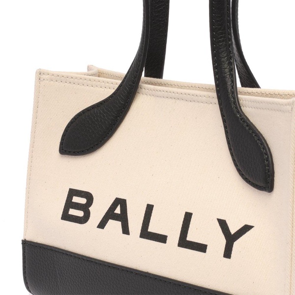 Bally Logo Printed Tote Bag