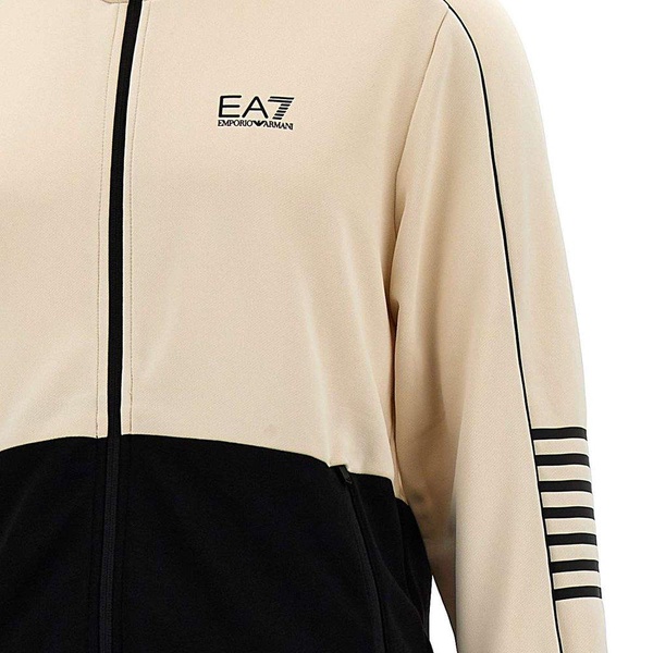 Ea7 Emporio Armani Logo-Printed Zipped Track Suit