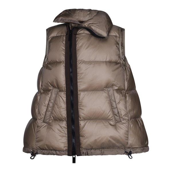 Sacai Zip-Up Drawstring Hem Padded Gilet