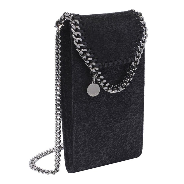 Stella McCartney Stitched-Trim Chain-Linked Phone Case