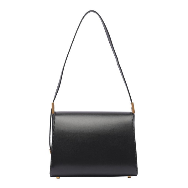 Bally Logo Plaque Foldover-Top Shoulder Bag