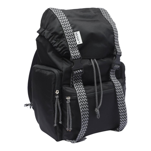 Lanvin Curb Buckle Detailed Zip-Up Backpack