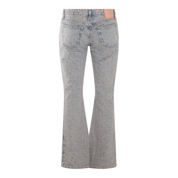 Acne Studios Low-Rise Flared Jeans