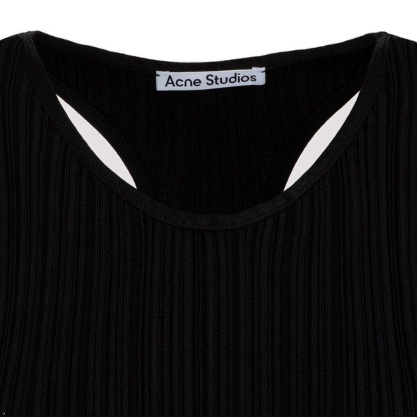 Acne Studios Ribbed Racer Back Dress