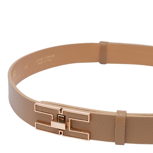 Elisabetta Franchi Logo Turn-Lock Belt