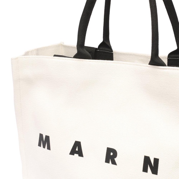 Marni Logo Printed Tote Bag