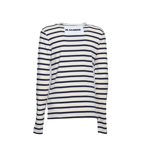 Jil Sander+ Striped Long-Sleeved T-Shirt