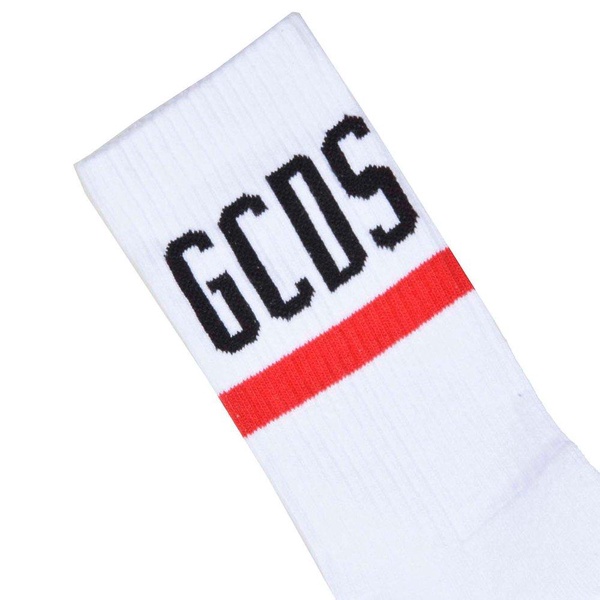 GCDS Logo Intarsia Socks