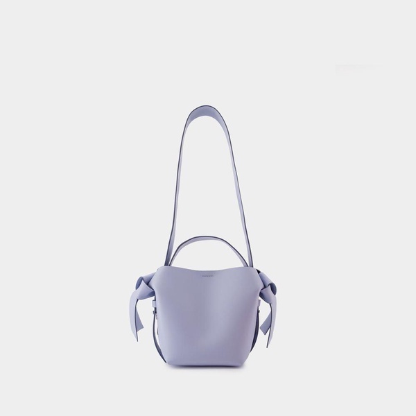 ACNE STUDIOS Elegant Mini Blue Leather Crossbody Bag