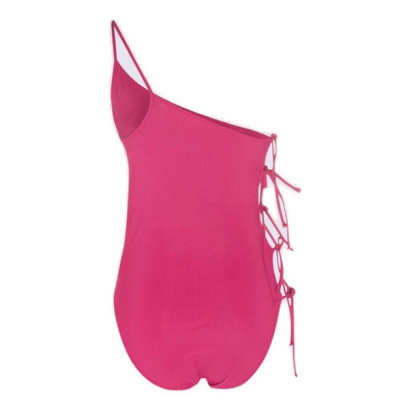 Rick Owens Fuchsia Stretch Taco Bather Swimwear