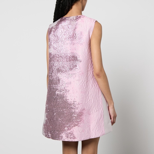 Stine Goya Tamar Metallic Jacquard Mini Dress - M