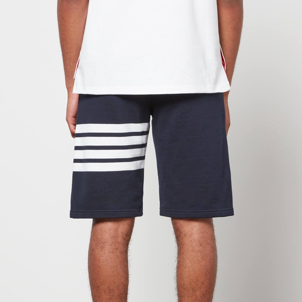 Thom Browne Men's 4-Bar Classic Sweat Shorts - Navy - 5/XXL