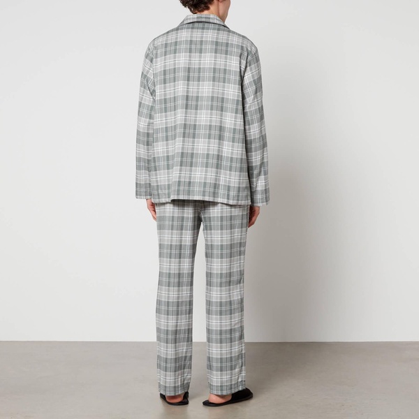 Polo Ralph Lauren Plaid Cotton-Poplin Pyjama Set - M