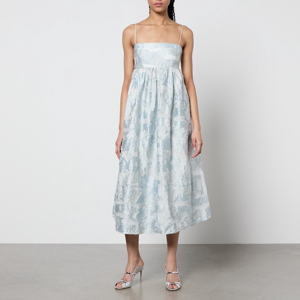 Stine Goya Darya Floral-Jacquard Dress - M