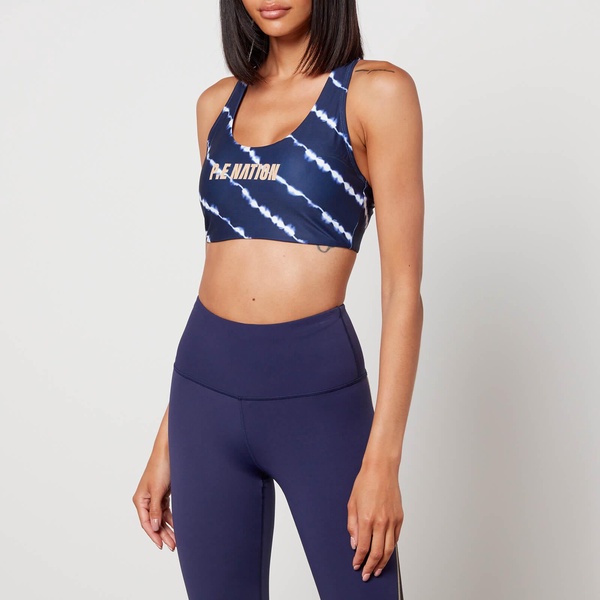 P.E Nation Ascend Stretch-Jersey Sports Bra - XS