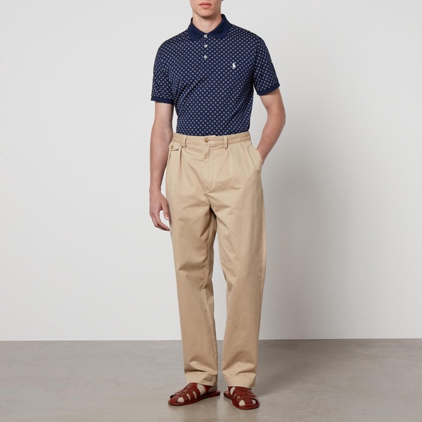 Polo Ralph Lauren Pleated Cotton-Twill Trousers - W34/L32