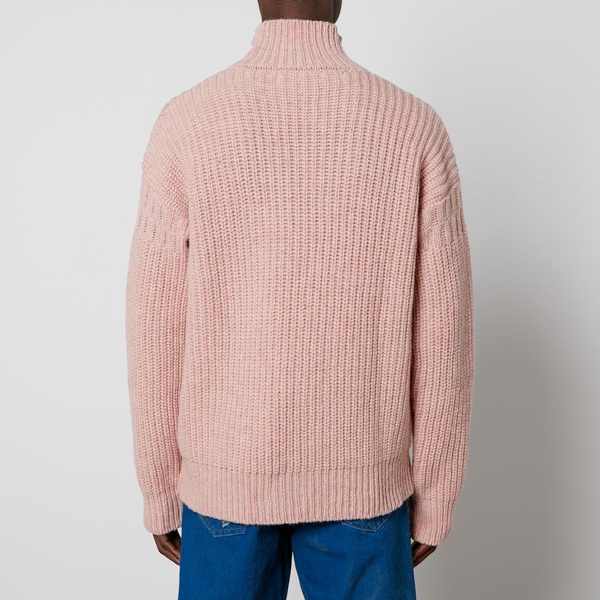 Marni Turtleneck Raw Edge Wool Jumper - IT 46/S