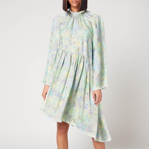 Stine Goya Women's Lamar Aysemtric Dress - Pastel Bloom - M