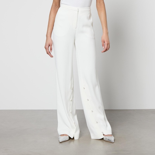 Stine Goya Isaac Recycled Satin Wide-Leg Trousers - S