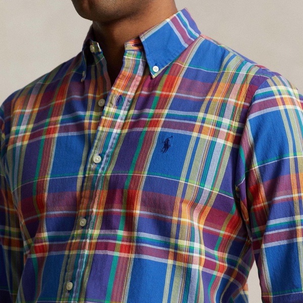 Polo Ralph Lauren Madras Checked Cotton Shirt - S