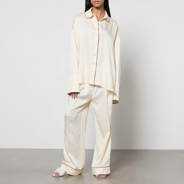 Sleeper Pastelle Oversized Jacquard Shirt - XXS-XS