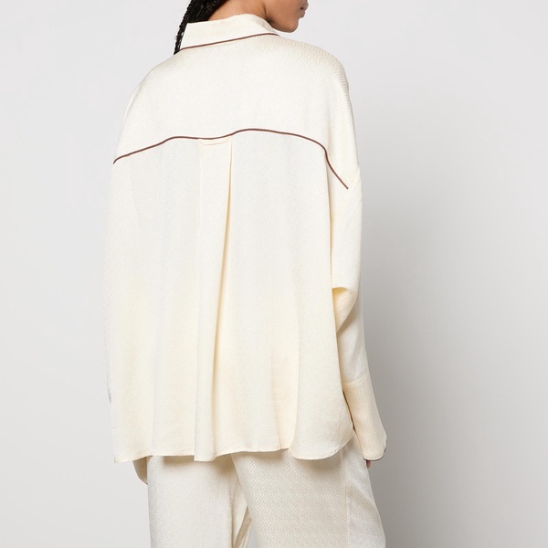 Sleeper Pastelle Oversized Jacquard Shirt - XXS-XS