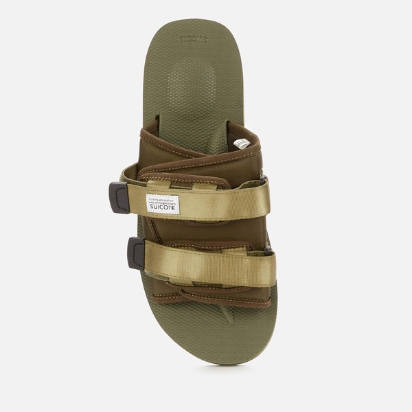 Suicoke Men's Moto-Cab Nylon Slide Sandals - UK 6